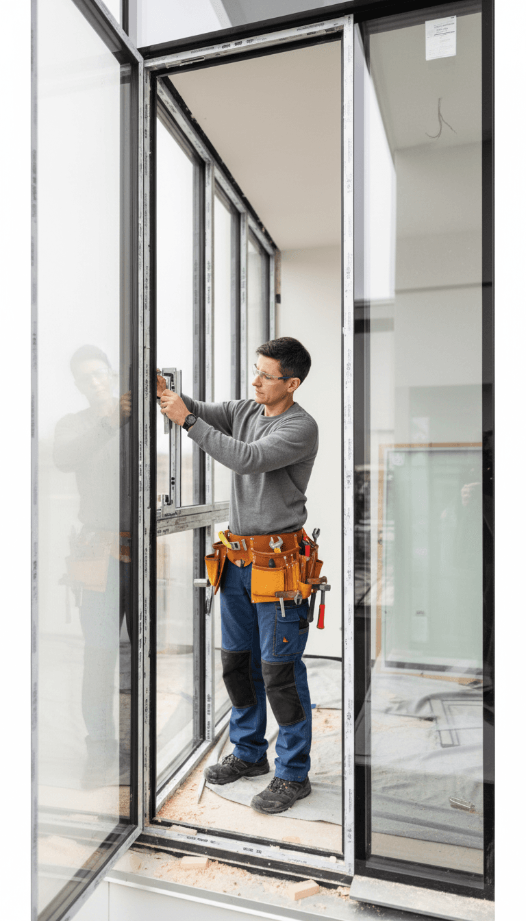 House wrap and window installation